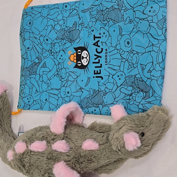 NEW Jellycat London Malachy Dragon 19" With Bag Soft Cute Plush Stuffy Toy - Picture 14 of 16